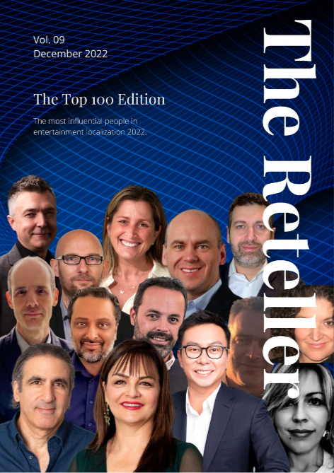 We Made it to the Top 100 Most Influential People in Entertainment Localization List of 2022!