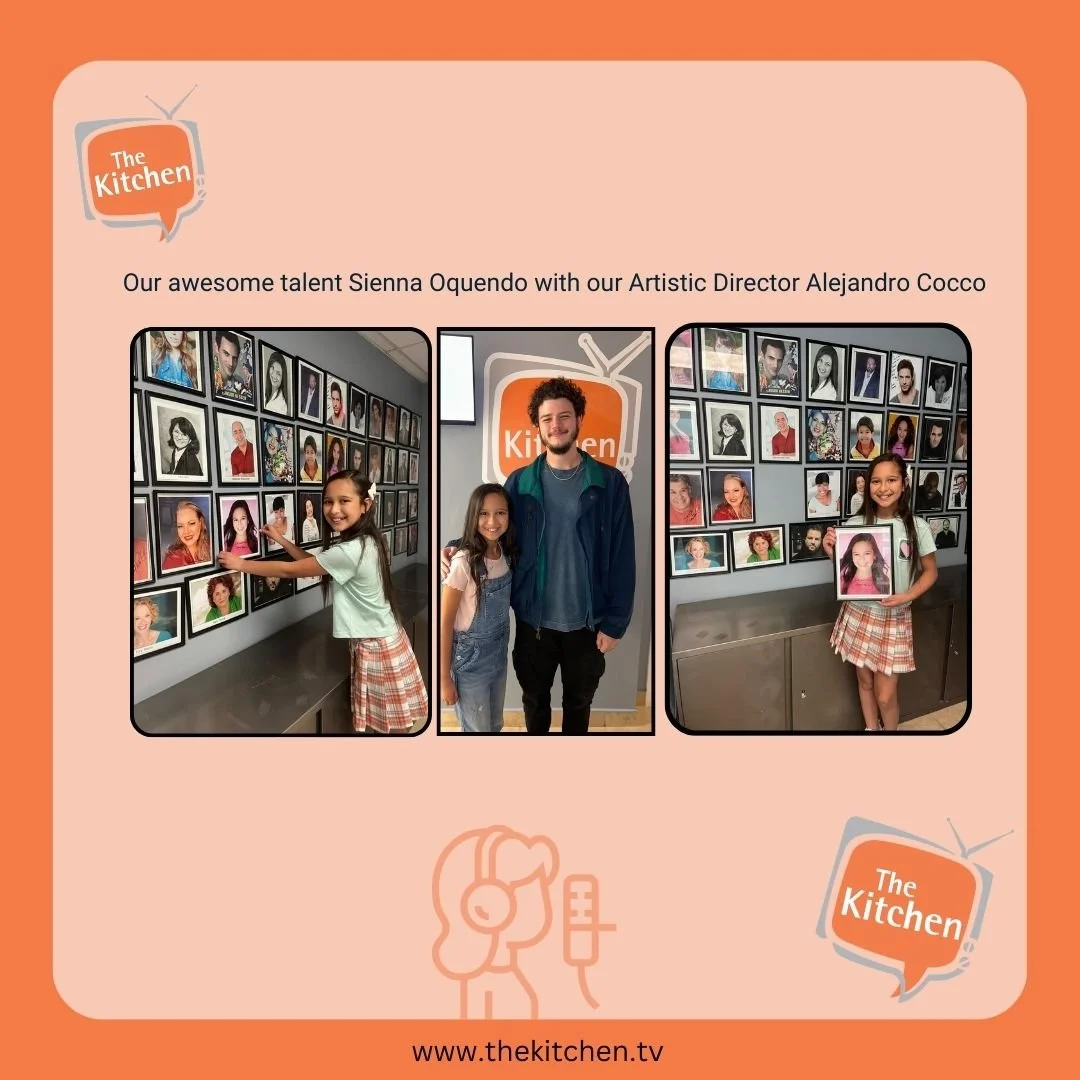 Sienna Oquendo hangs her photo in our Wall of Fame