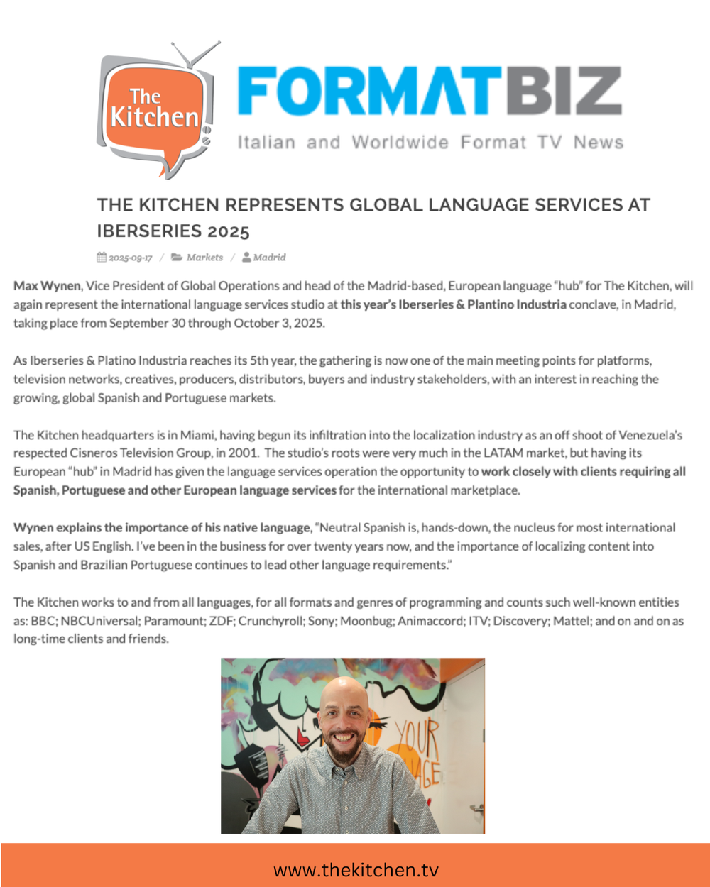 BLOG — The Kitchen