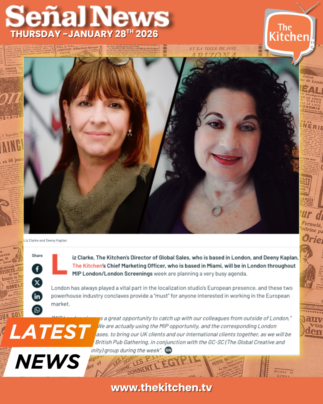 MIP London 2026: The Kitchen sets strong presence at the market