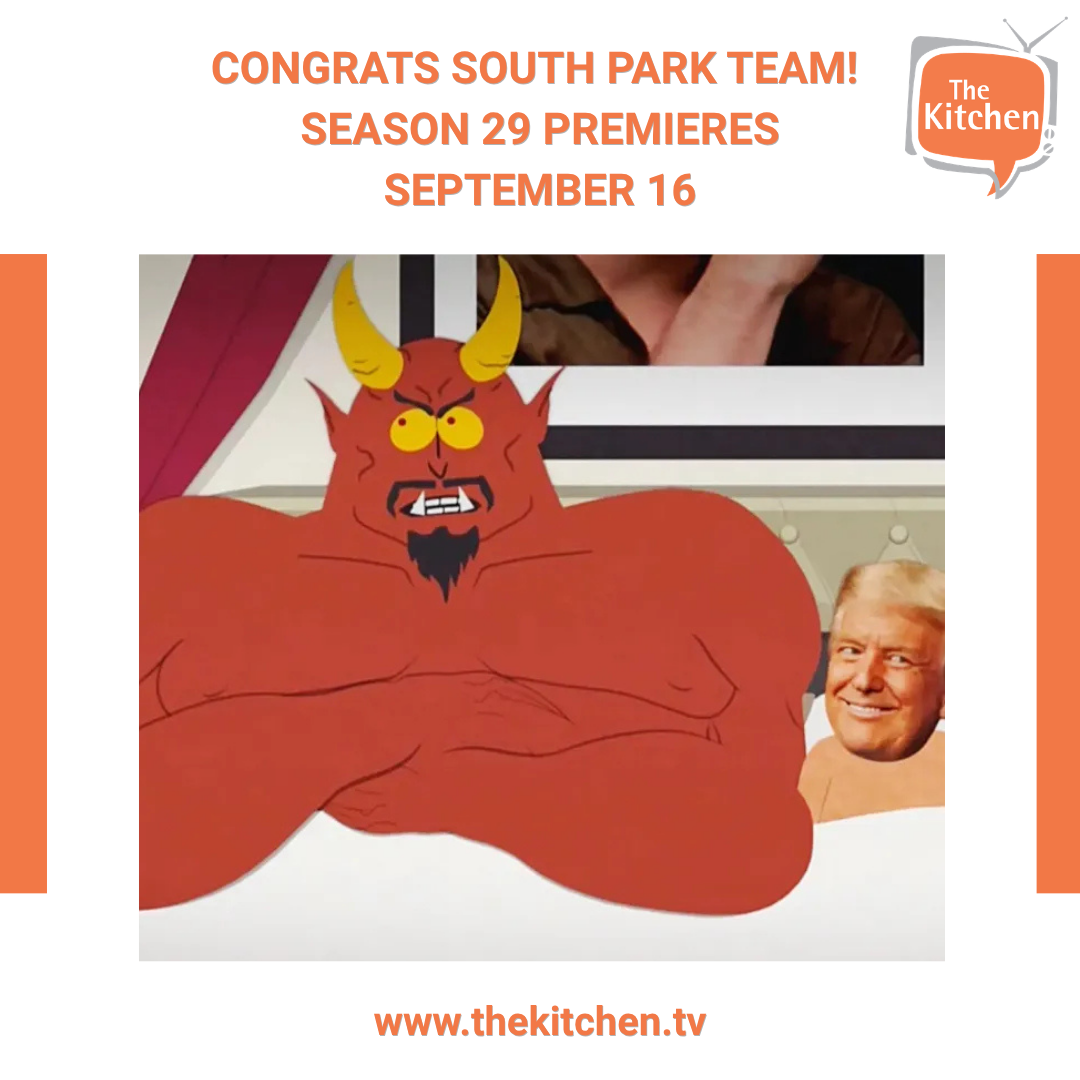 Congratulations South Park team!  Season 29 will premiere on Comedy Central September 16 @ 10 p.m!  New episodes will drop every other Wednesday: Sept. 30, Oct. 14, Oct. 28, Nov. 11 and Nov. 25. 