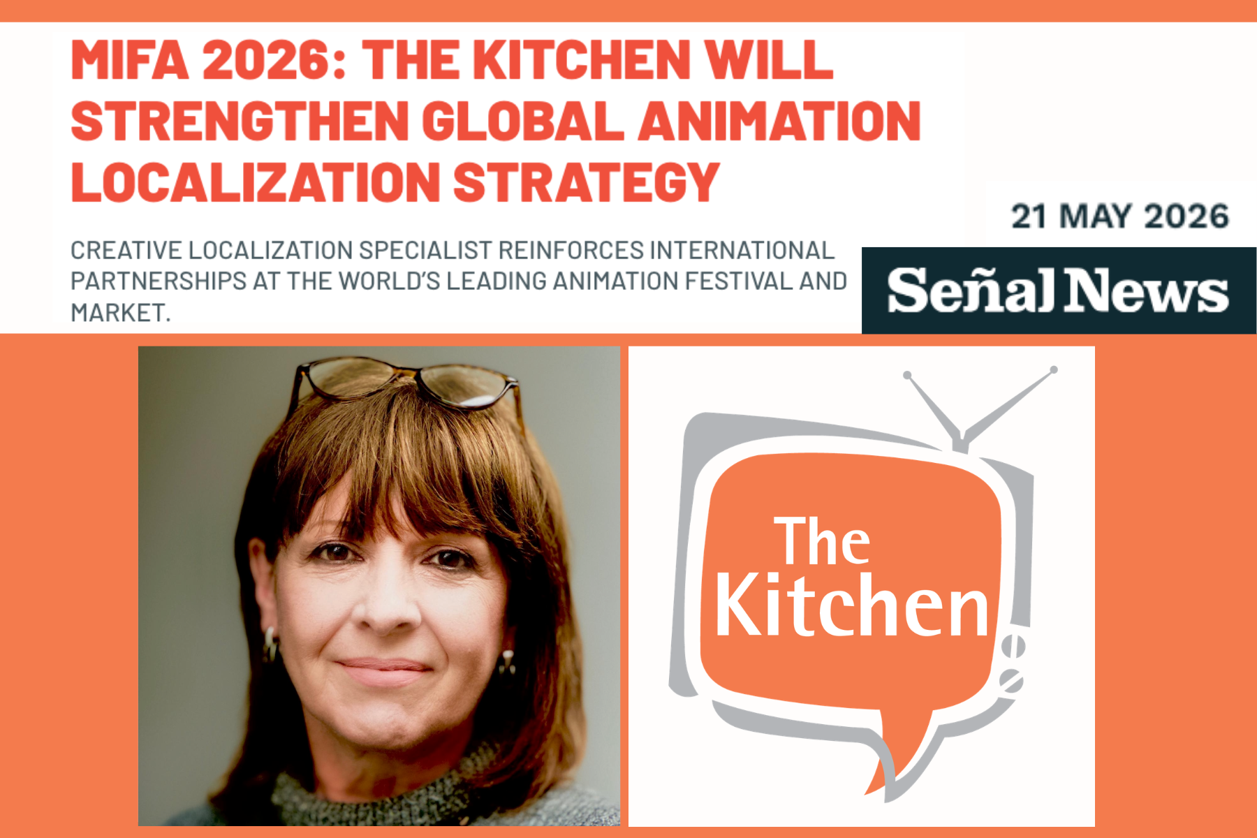 Señal News: "MIFA 2026: The Kitchen will Strengthen Global Animation Localization strategy