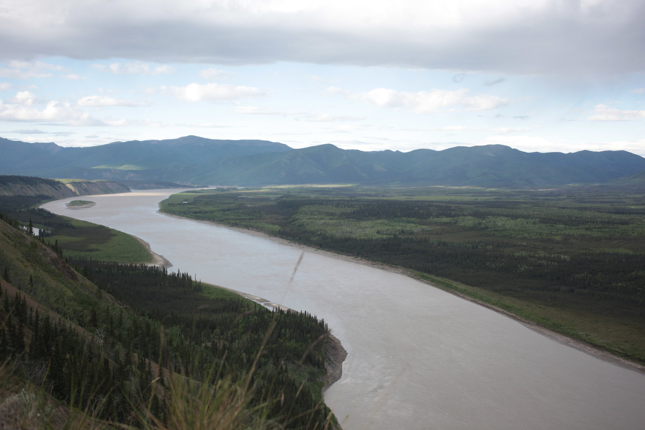 Approximate location of where Eagle's new fish wheel will be used on the Yukon River.