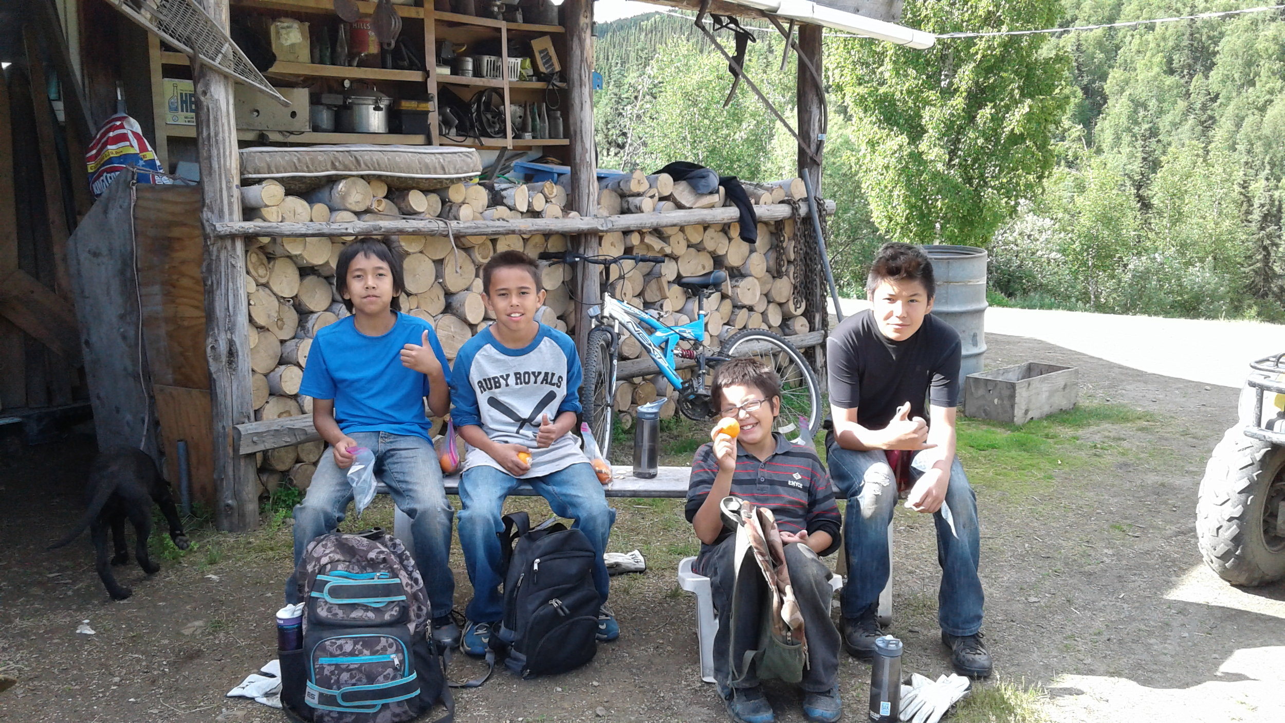 A break for lunch.