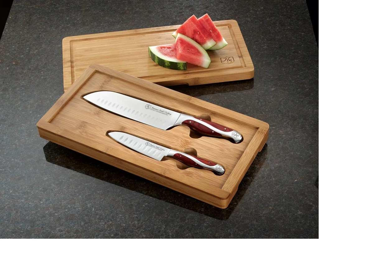 2 Piece Bamboo Case Set by Hammer Stahl 