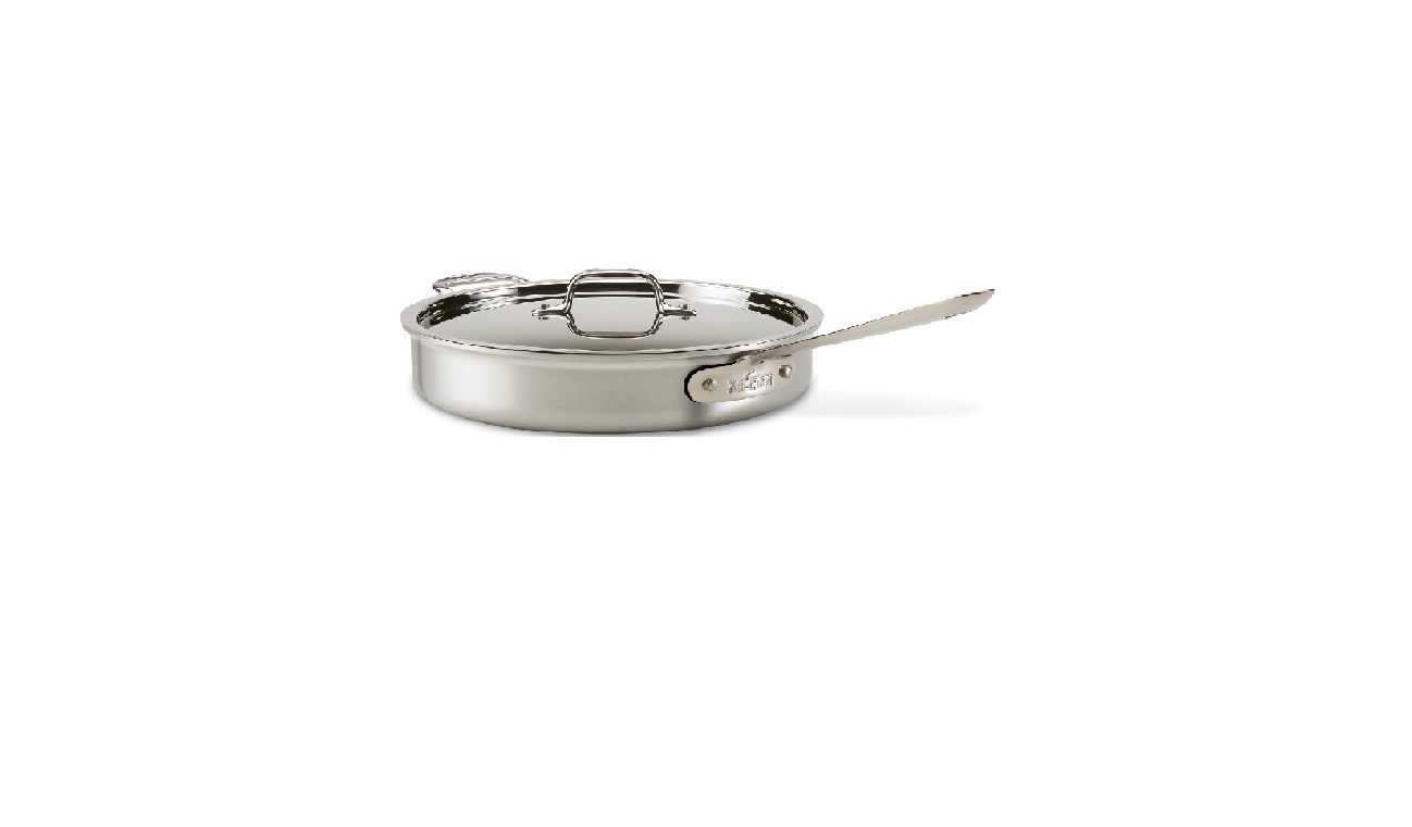 All-Clad Stainless Steel 3-Quart Saucepan with Lid
