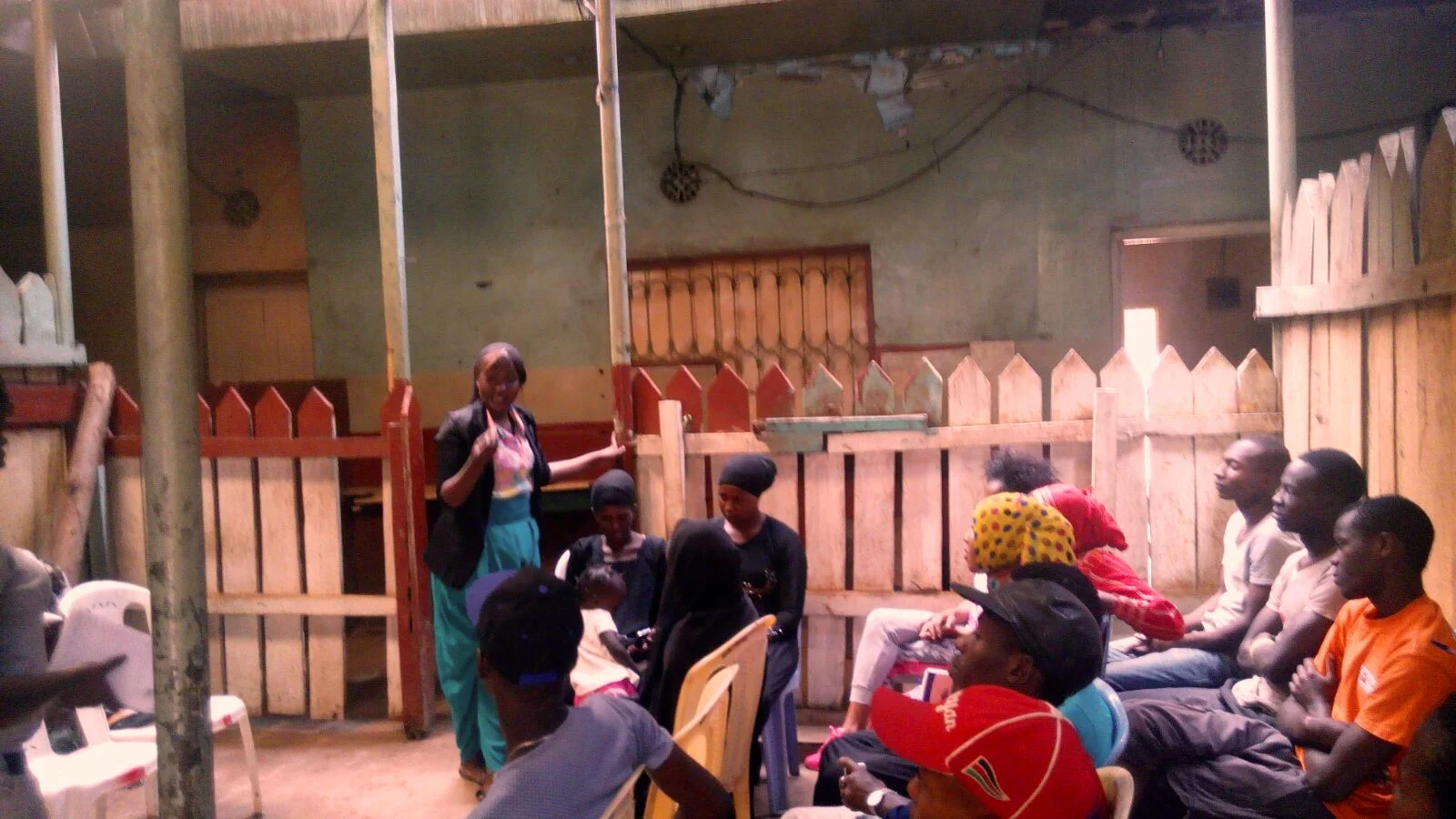 A recent youth engagement forum in Machakos.