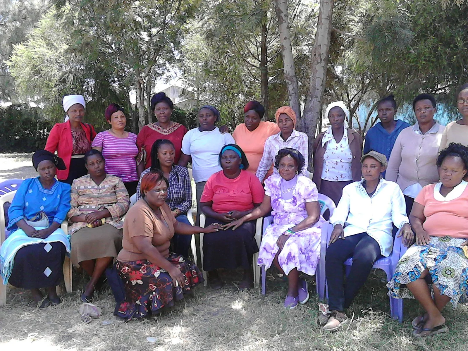 A recent women's forum in Mukuru.