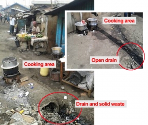 Environmental hazards for vendors in Viwandani, Nairobi (Photos: Grace Githiri)