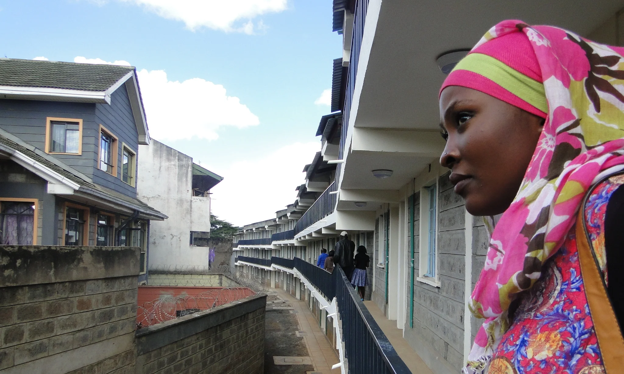 Youth documenter Sophia Khamis. Photo Shaddy Mbaka, SDI Kenya