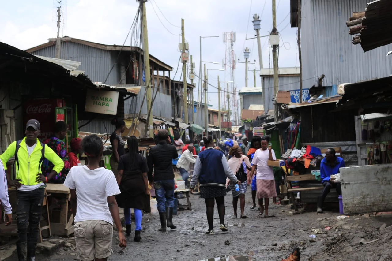 Mukuru informal settlement is the site of the ongoing Mukuru SPA, a precedent-setting planning process that puts slum residents at the centre. Photo: Muungano Know Your City TV.