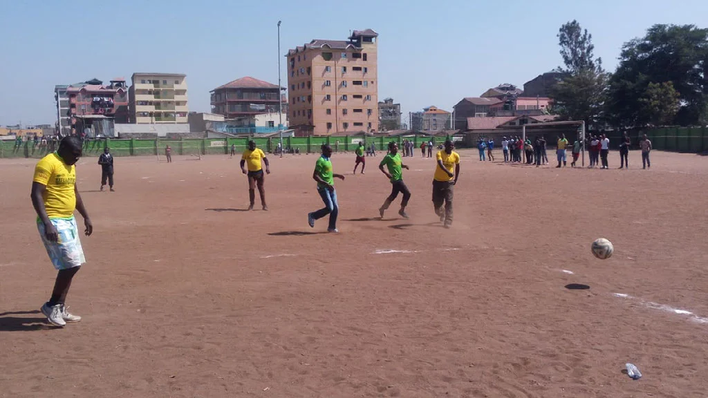Safe and inclusive Huruma: our first police-youth football tournament