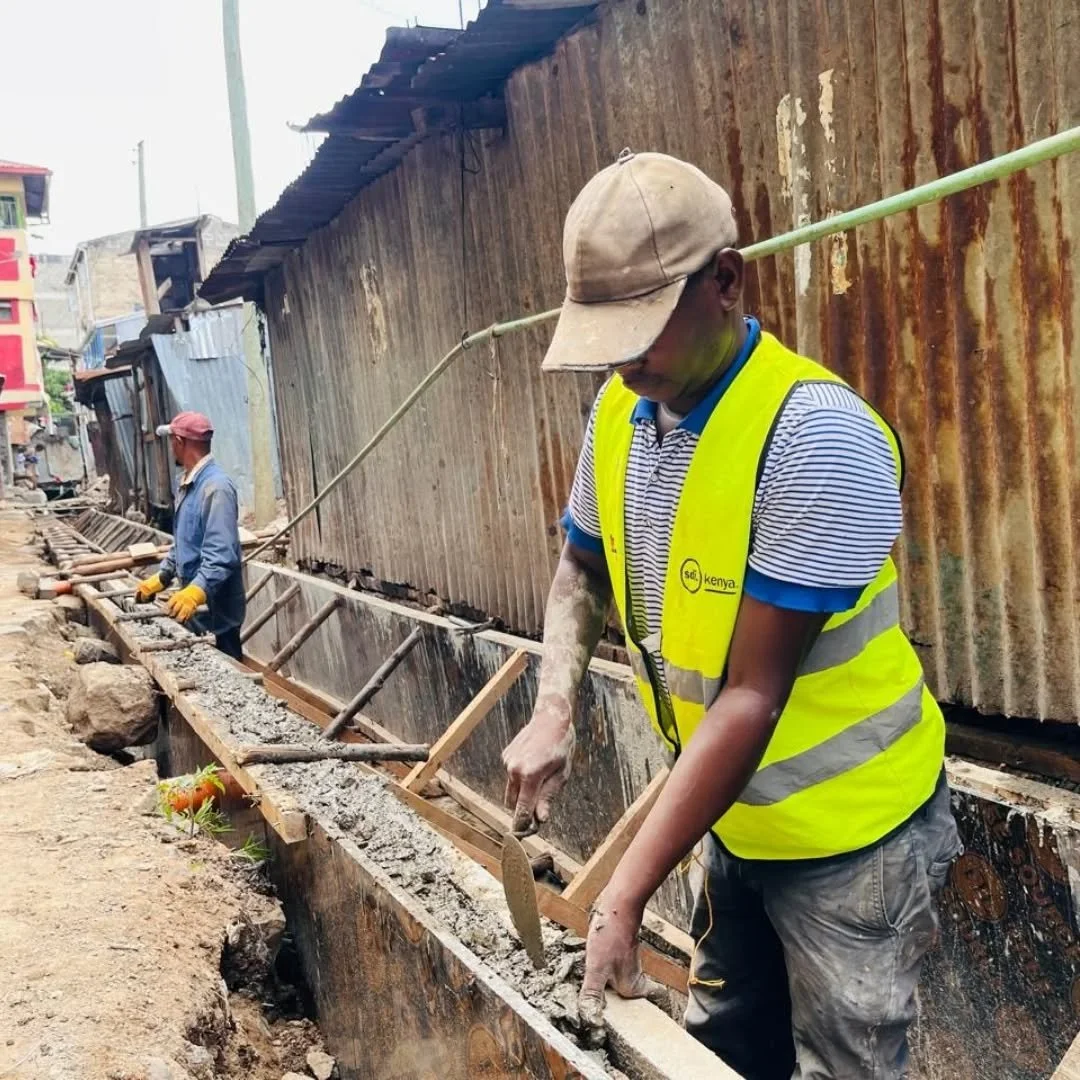 From open trenches to structured pathways this is what progress looks like on the ground.

What was once a risky, exposed drainage line is steadily taking shape into a safer, more dignified system for the Mahira community. Every stone laid and every 