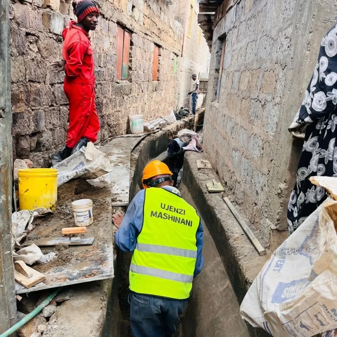 At the Mahira drainage site, every completed section reflects careful tracking, accountability, and consistent effort from both the community and the technical teams on the ground.

Side by side, residents and workers are not only building infrastruc
