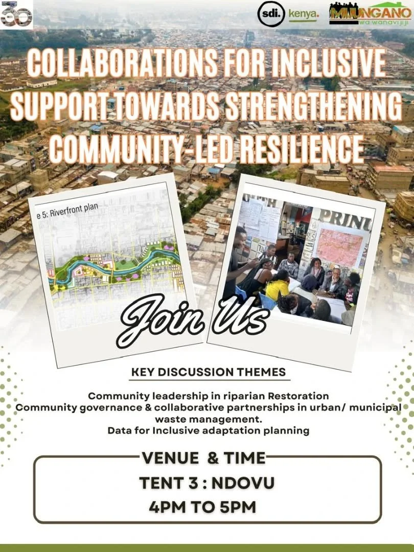 Join the Movement for Resilient Communities! 🌱🛡️

Collaborations for Inclusive Support Towards Strengthening Community-Led Resilience.

Dive into vital discussions:

-Community leadership in riparian restoration

-Governance &amp; partnerships for 