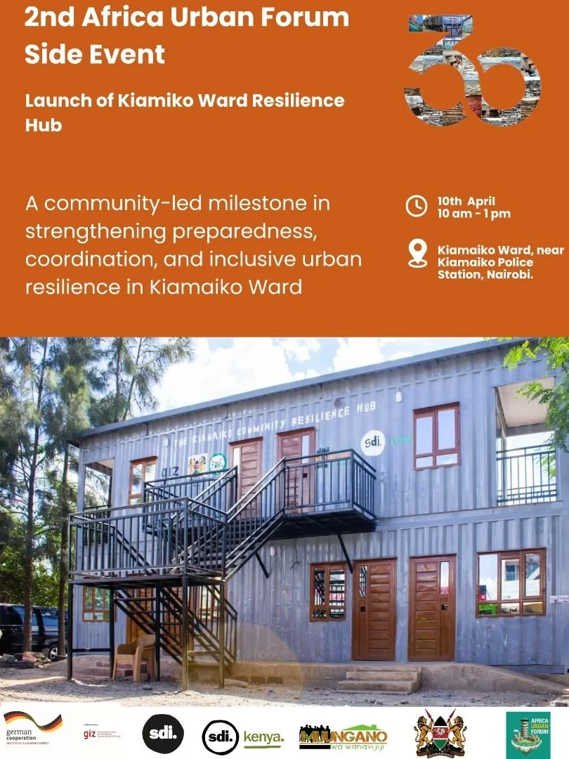 As Muungano wa Wanavijiji marks 30 years of organizing communities, strengthening savings, and using community-led data to secure land, housing, and services, we continue to build on this legacy through initiatives like the Kiamaiko Ward Resilience H