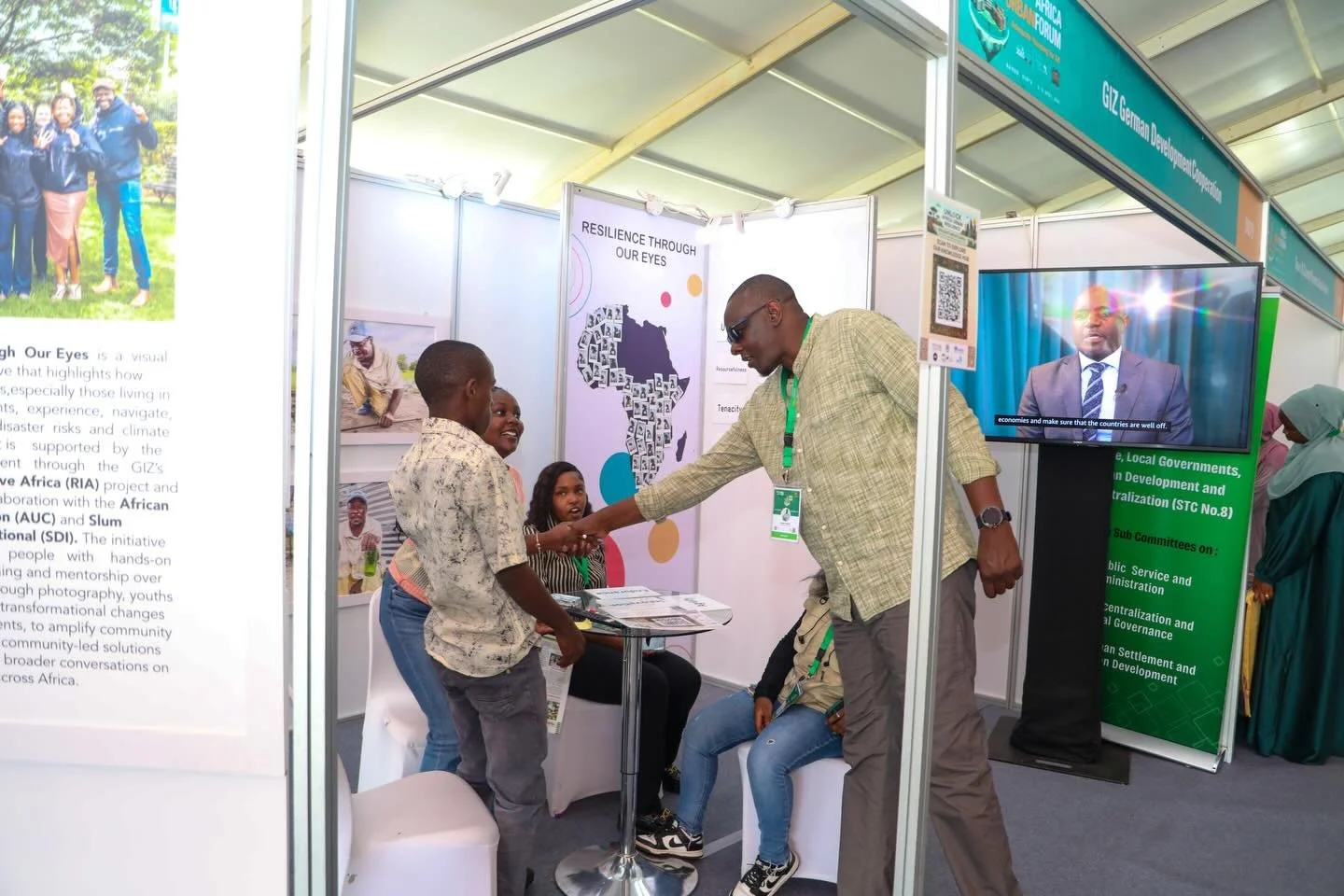 Alongside our side event at the 2nd Africa Urban Forum, we are proud to be part of the &ldquo;Resilience Through Our Eyes&rdquo; exhibition where Muungano youth are powerfully representing our work and communities.

Through visual storytelling, they 