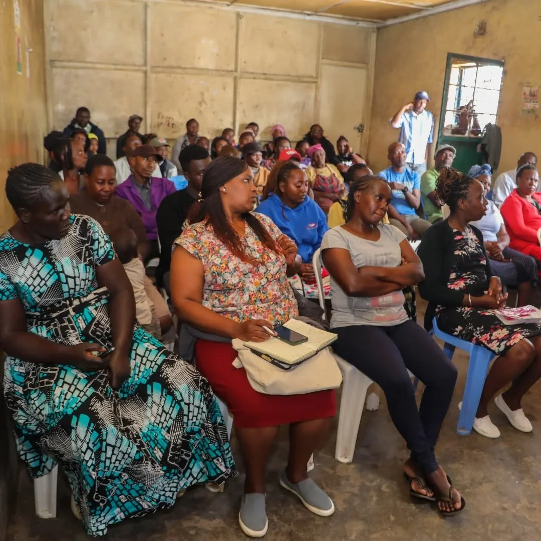 SDI Kenya convened a powerful engagement with structure owners and the sewer committee in Kosovo, marking a key step toward the upcoming sewer project in partnership with Nairobi City Water and Sewerage Company.

The session provided a clear understa