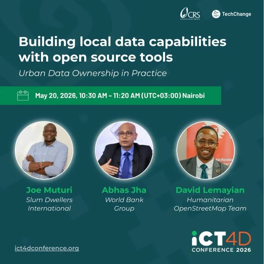 Our very own Joe Muturi, President of Slum Dwellers International, will be speaking at the ICT4D Conference 2026 on &ldquo;Building local data capabilities with open source tools: Urban Data Ownership in Practice.&rdquo;

Join this important conversa