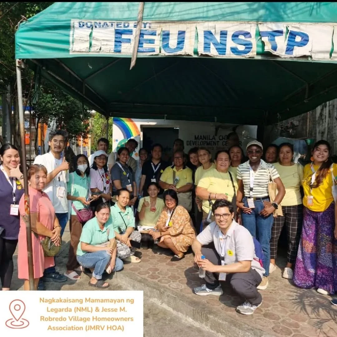 As part of learning exchanges at #CBA20, we visited Nagkakaisang Mamamayan ng Legarda (NML) and Jesse M. Robredo Village Homeowners Association in Manila, Philippines.

The visit offered key lessons on long-term community organising for housing justi