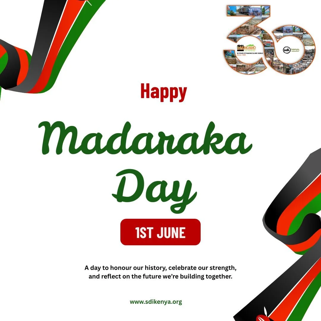This Madaraka Day, we celebrate the freedom to be seen, heard, and counted.

For 30 years, Muungano wa Wanavijiji has worked to make Kenya&rsquo;s slums and informal settlements visible, demonstrating that communities too often overlooked have the po