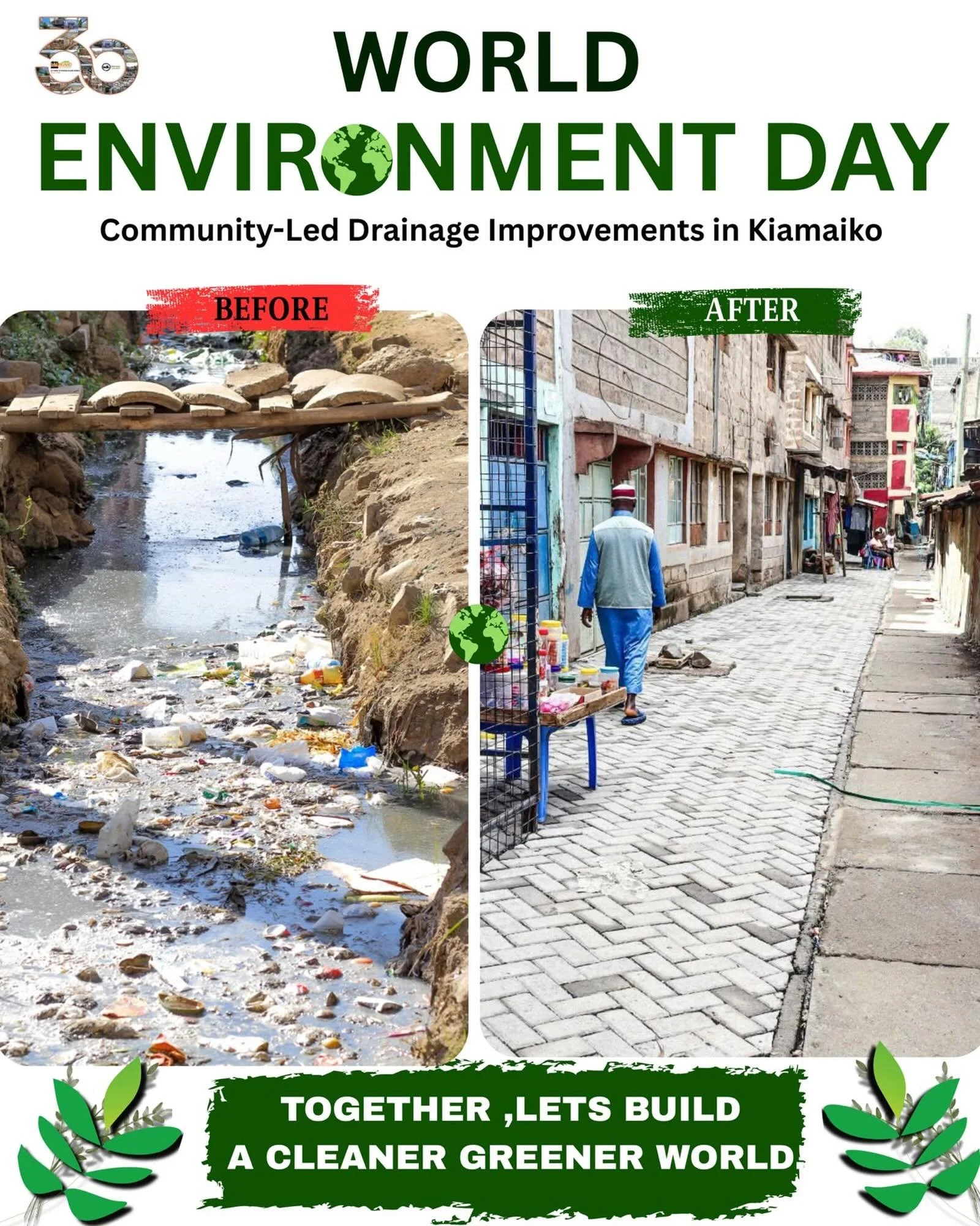 This World Environment Day, we celebrate what is possible when communities lead change. In Kiamaiko, residents organized to transform a flood-prone drainage corridor into infrastructure that improves health, mobility, and resilience.

Urban TRACS is 