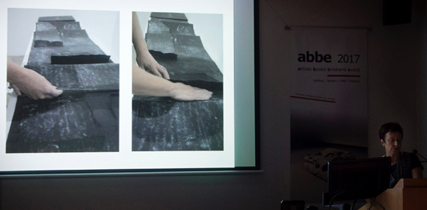 Dr Bridget Hillebrand; Handling folds: an intimate encounter