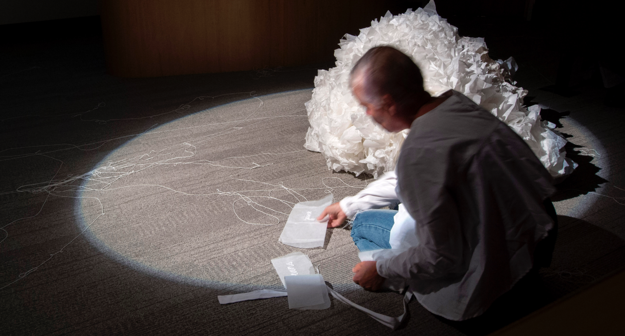 Julie Barratt & Virginia Barratt; The exquisite fold, the immanent word (performance)