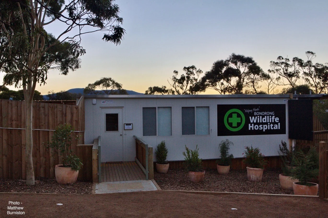 The hospital opened in January 2018.