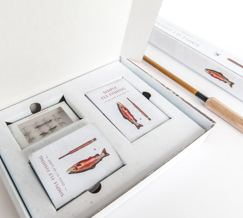Simple Fly Fishing Kit Interior Packaging