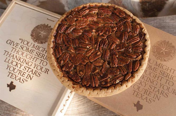 2014 Holiday Gift Guide Goode Co. Pecan Pie and Wooden Box