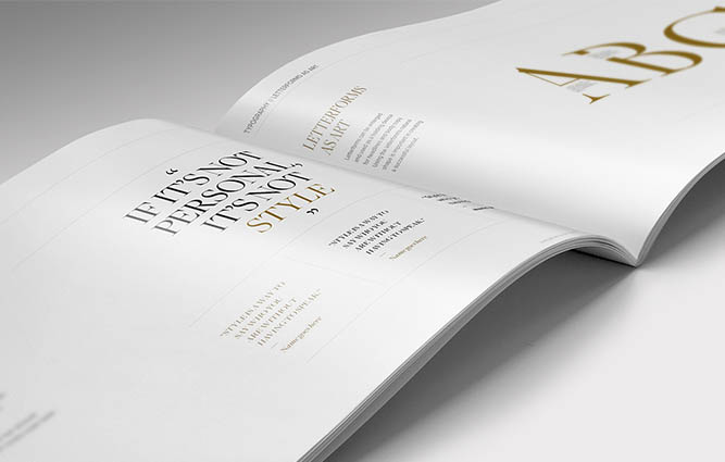 JHStylist Brand Guidelines Typography