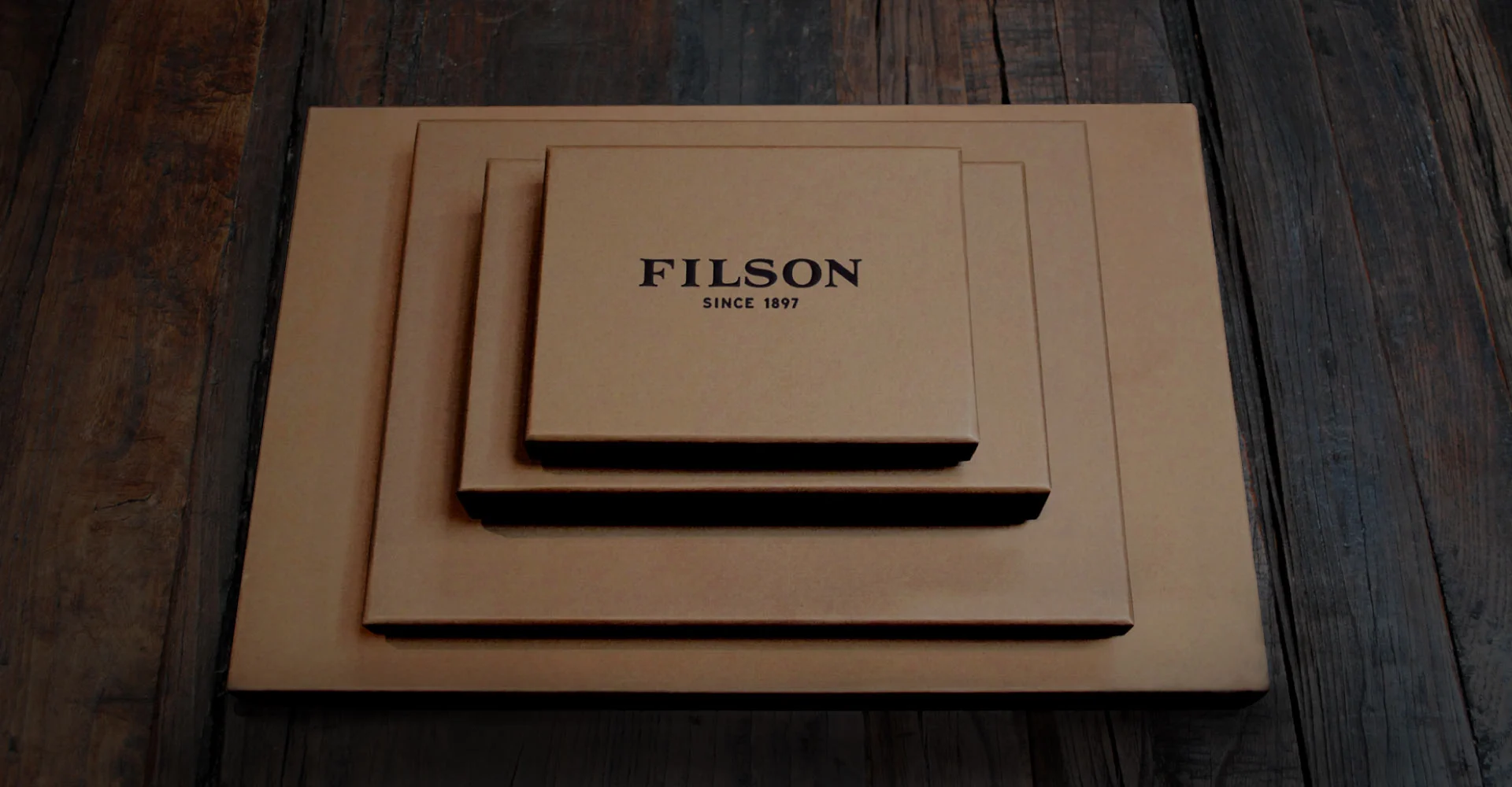 Filson Stacked Packaging
