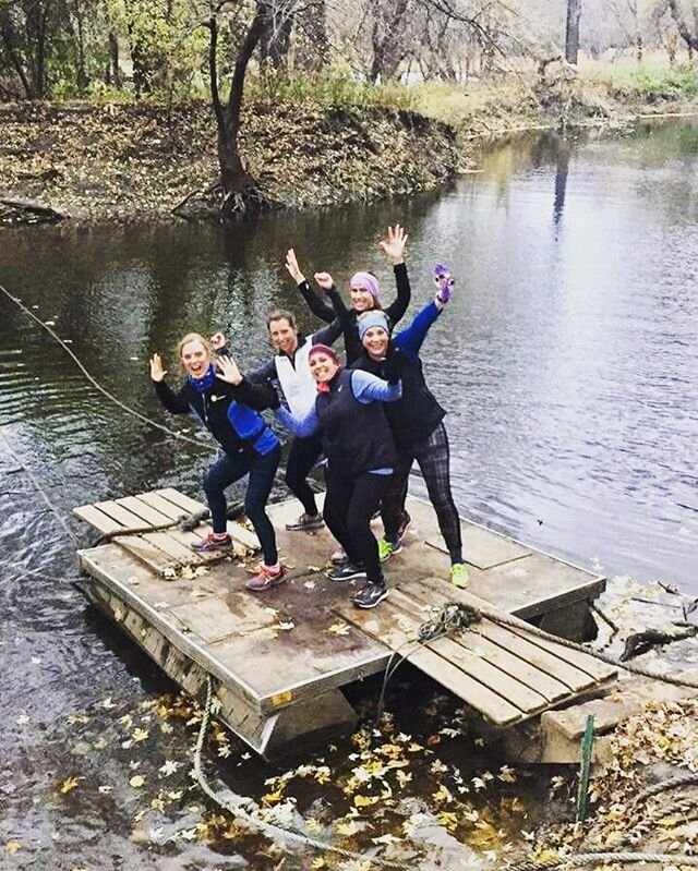 So fun to see this #tbt pop up from trail running with @momsontherunbvlv  a couple of years ago. Looking forward to getting back on the trails!