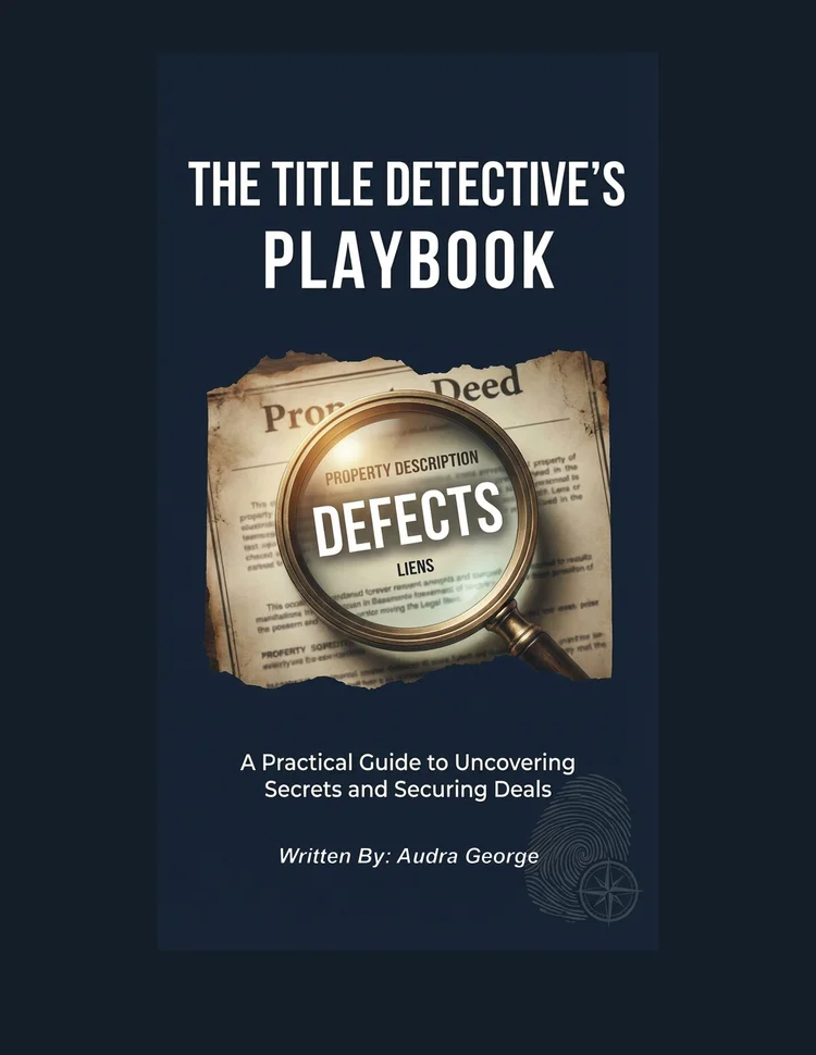 The Title Detective's Playbook Cover