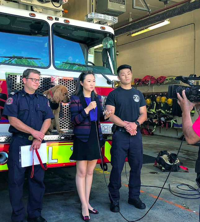 Vancouver Fire Fighters municipal election campaign creative