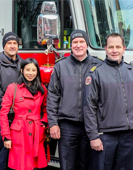 Vancouver Fire Fighters municipal election campaign creative