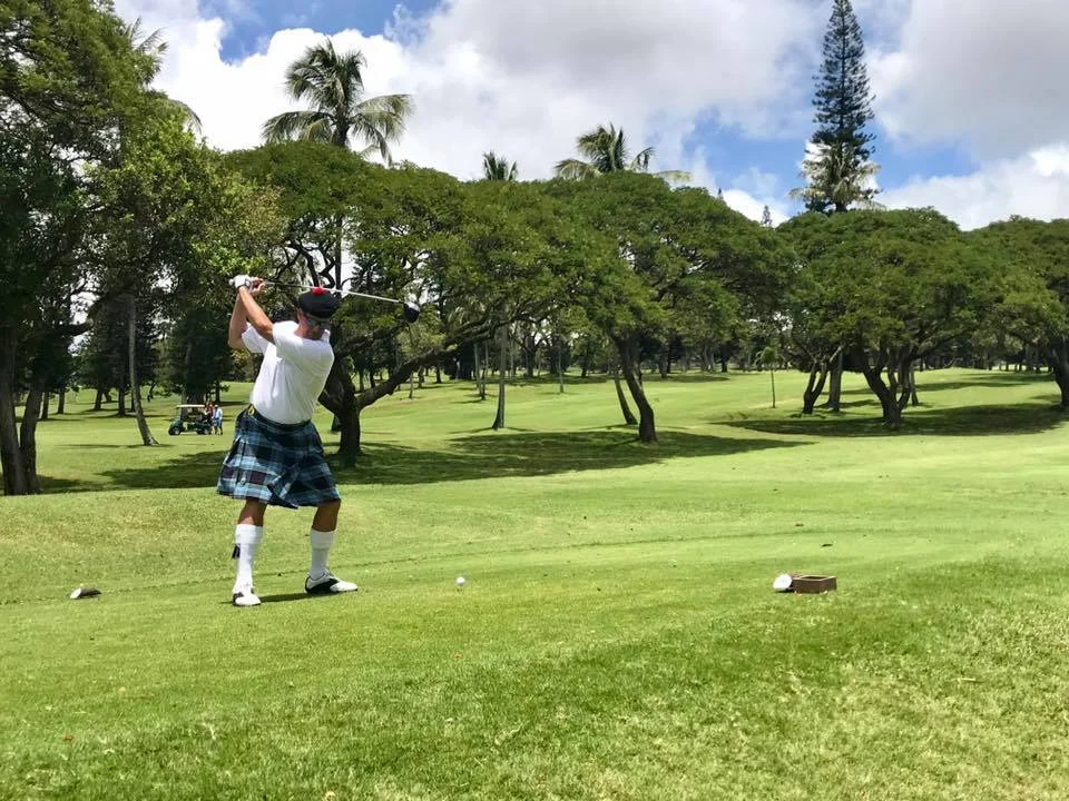 Blue Shamrock Kilted Golf Classic