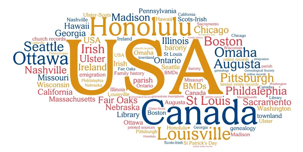 Ulster Historical Foundation USA Lecture Tour, 03–20 March 2018