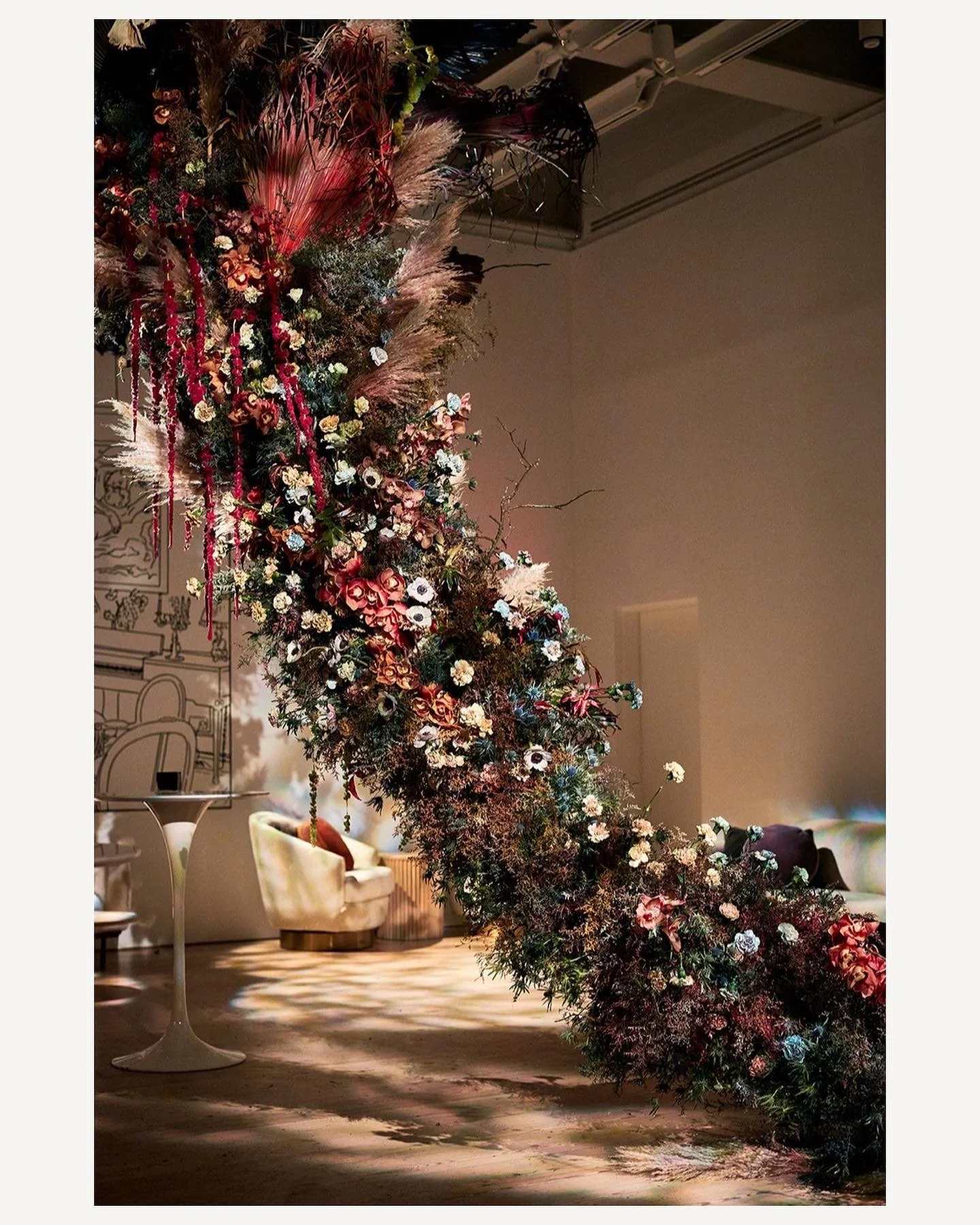 Flowerculttt for Netflix Premiere of the Warhol Diaries with The Colaboratory