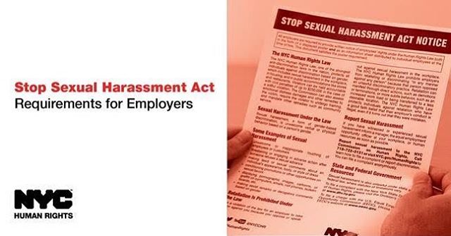 Effective September 6, all employers in #NYC are required to post an anti-sexual harassment notice in English and Spanish in their place of business. Download and post it today: https://on.nyc.gov/2obawap