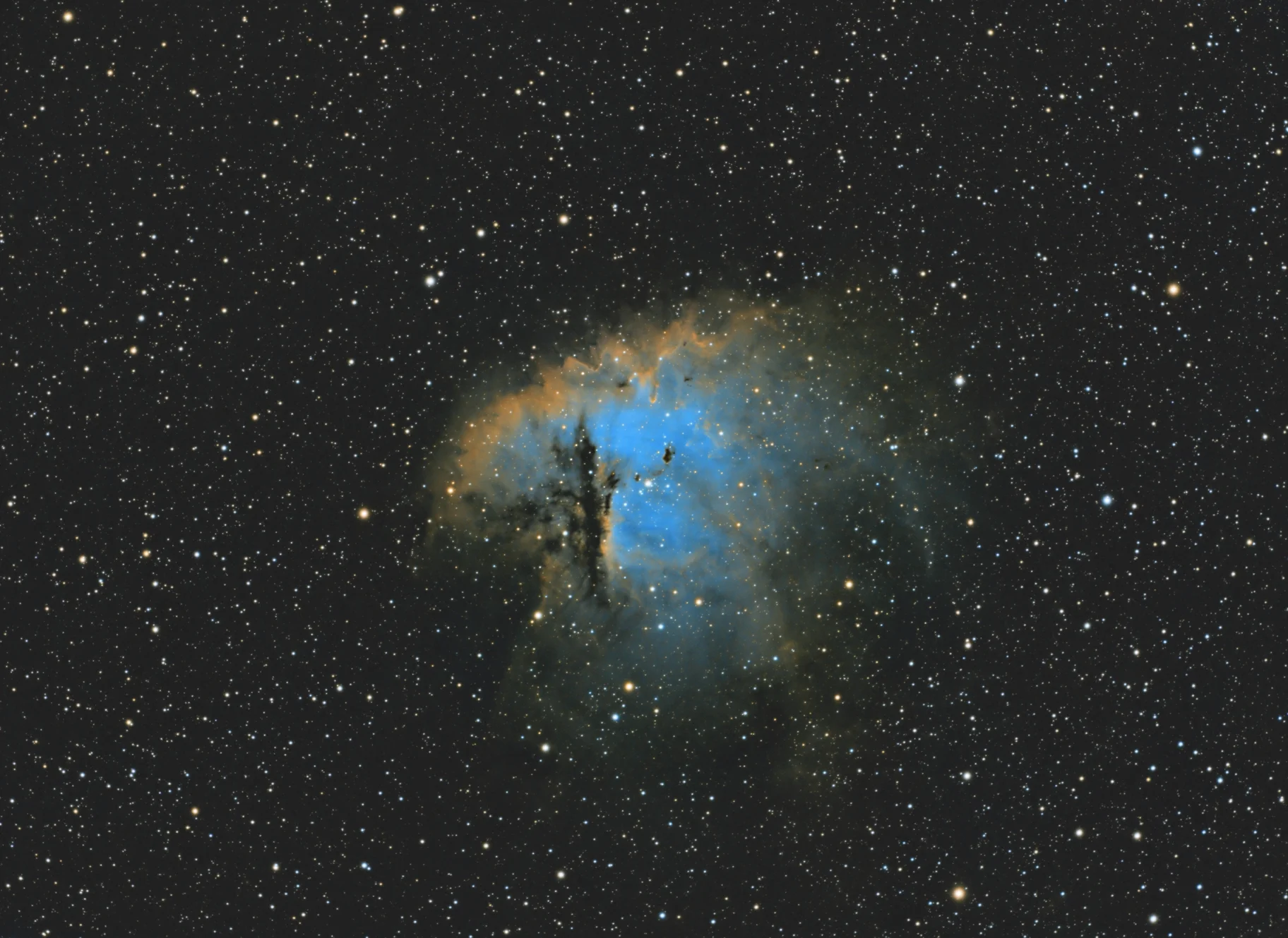 The full reprocessed Pacman Nebula