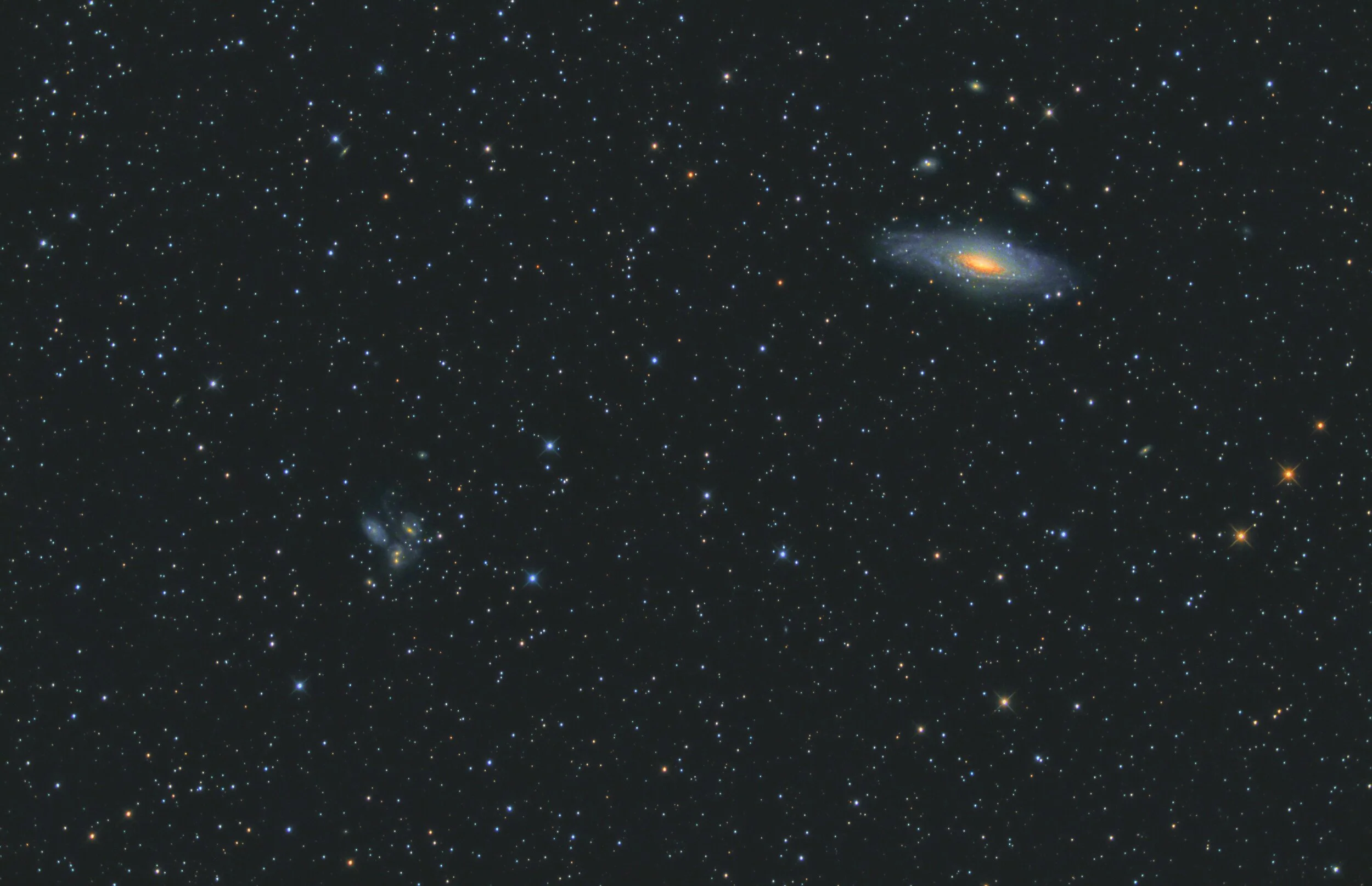 NGC 7331 & Stephan's Quintet