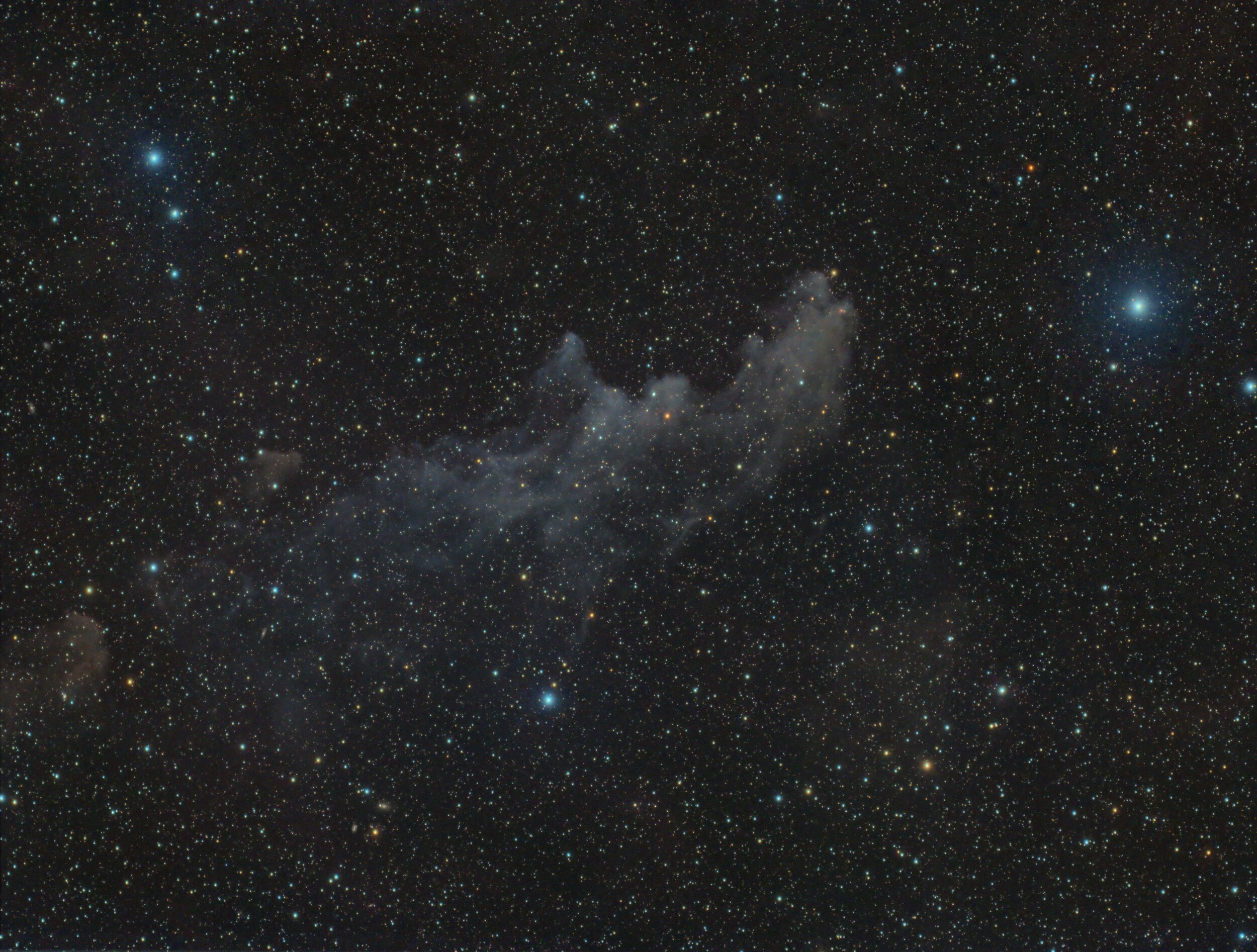 The Witch Head Nebula