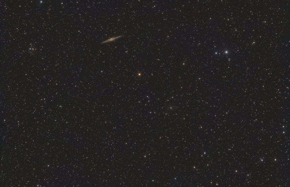 NGC891 wide field.