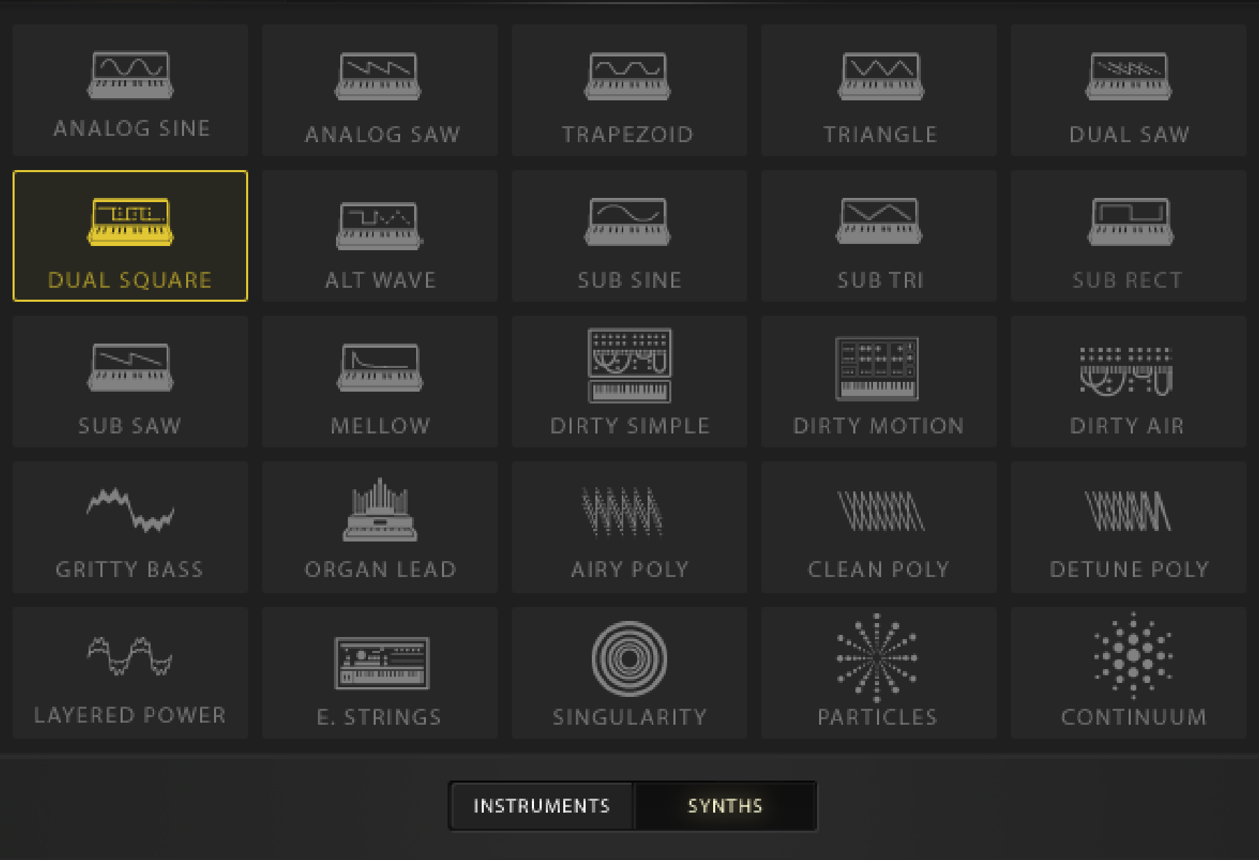 Output Sound Vector Synth Icons
