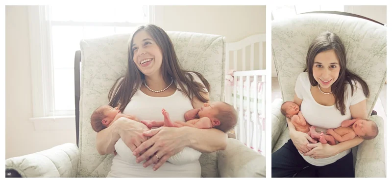 Newborn Twins {Winston Salem Newborn Photographer}