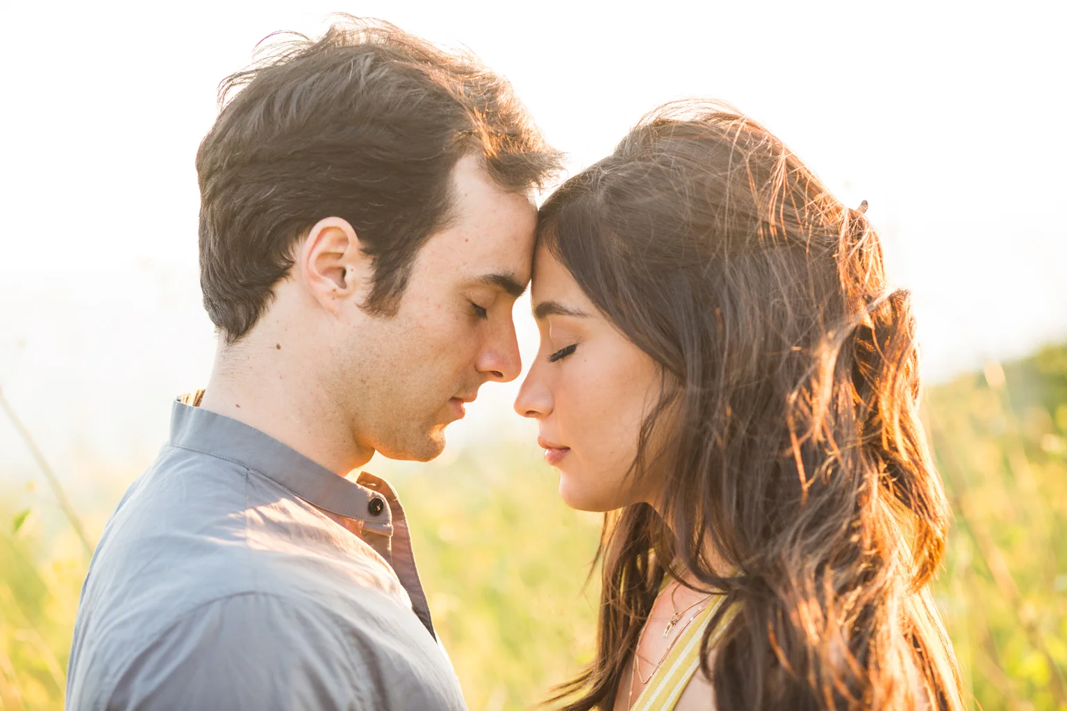 Artistic engagement session southern calfiornia