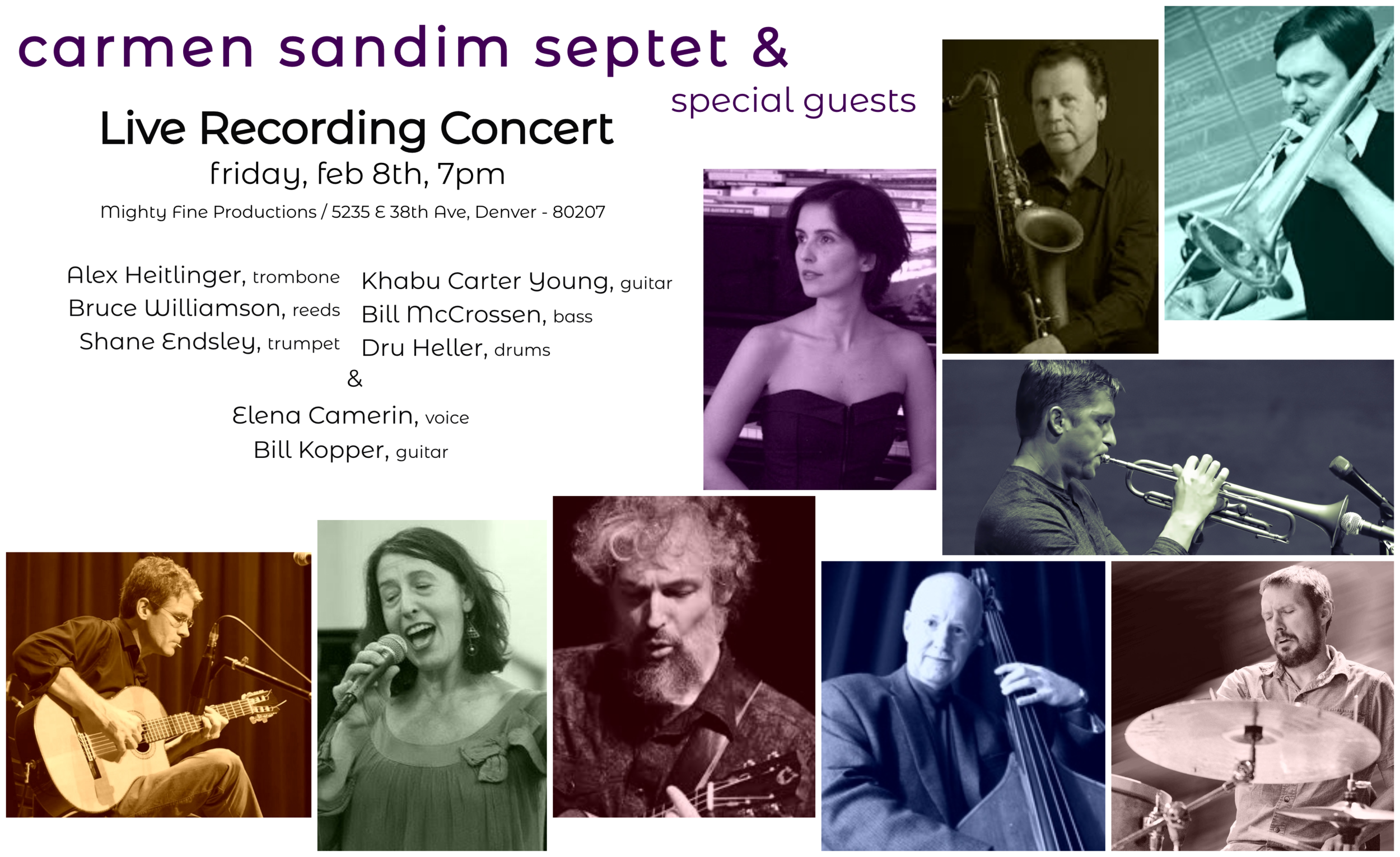 Live Recording Concert @ Mighty Fine Productions