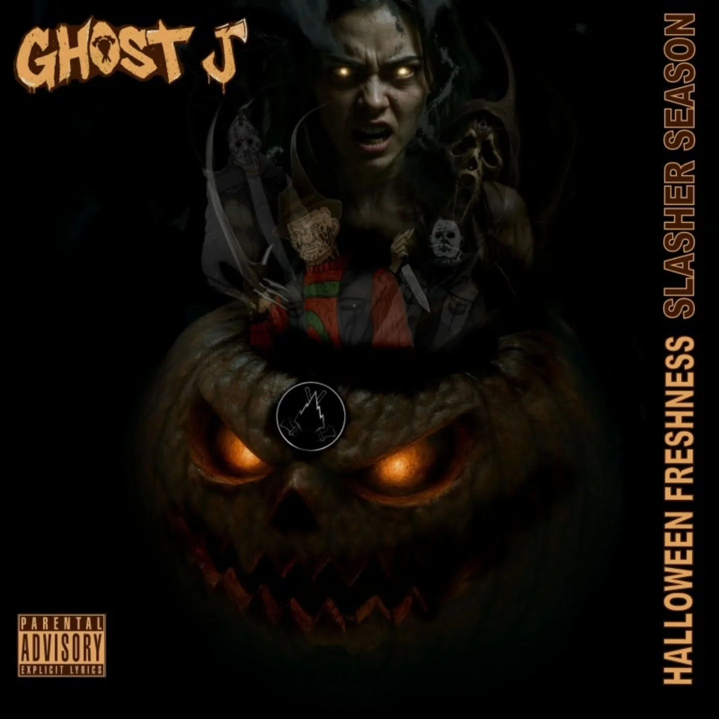 Trick to the treat! New Album drop for Halloween! Slasher Season is themed around the slasher movies.  Go slash that link in bio....if you got what it takes 🔪🪓

#slasherseason #Halloween #pumpkin #slasher #voorheez #Jason #Freddy #Michael #ghostfac